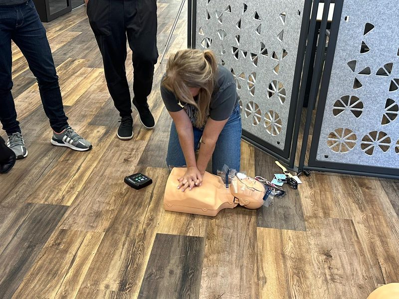 Emergency First Aid at Work training in Bristol