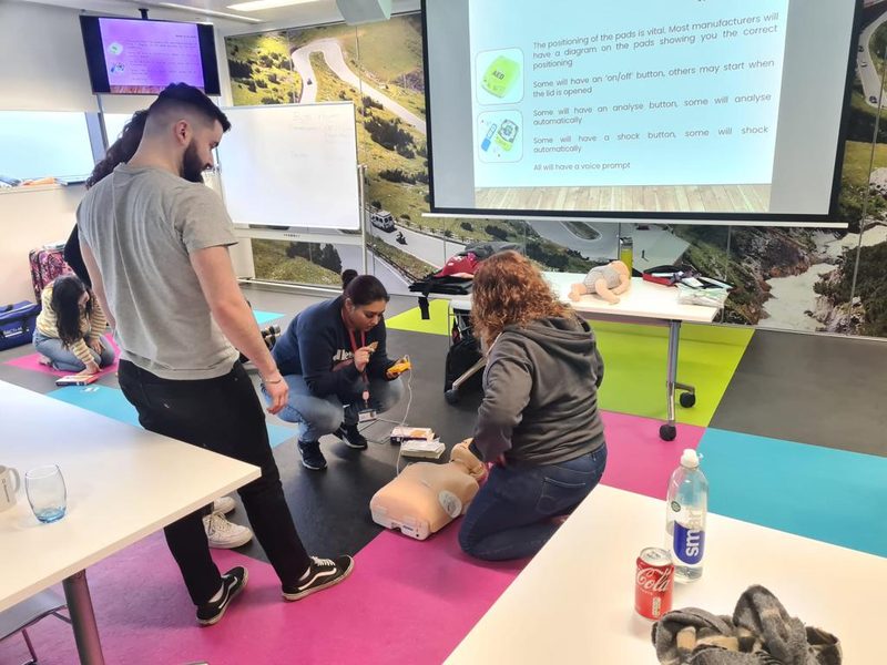 First Aid at Work training in Bristol